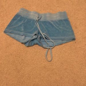 Blue hard tail shorts in size medium